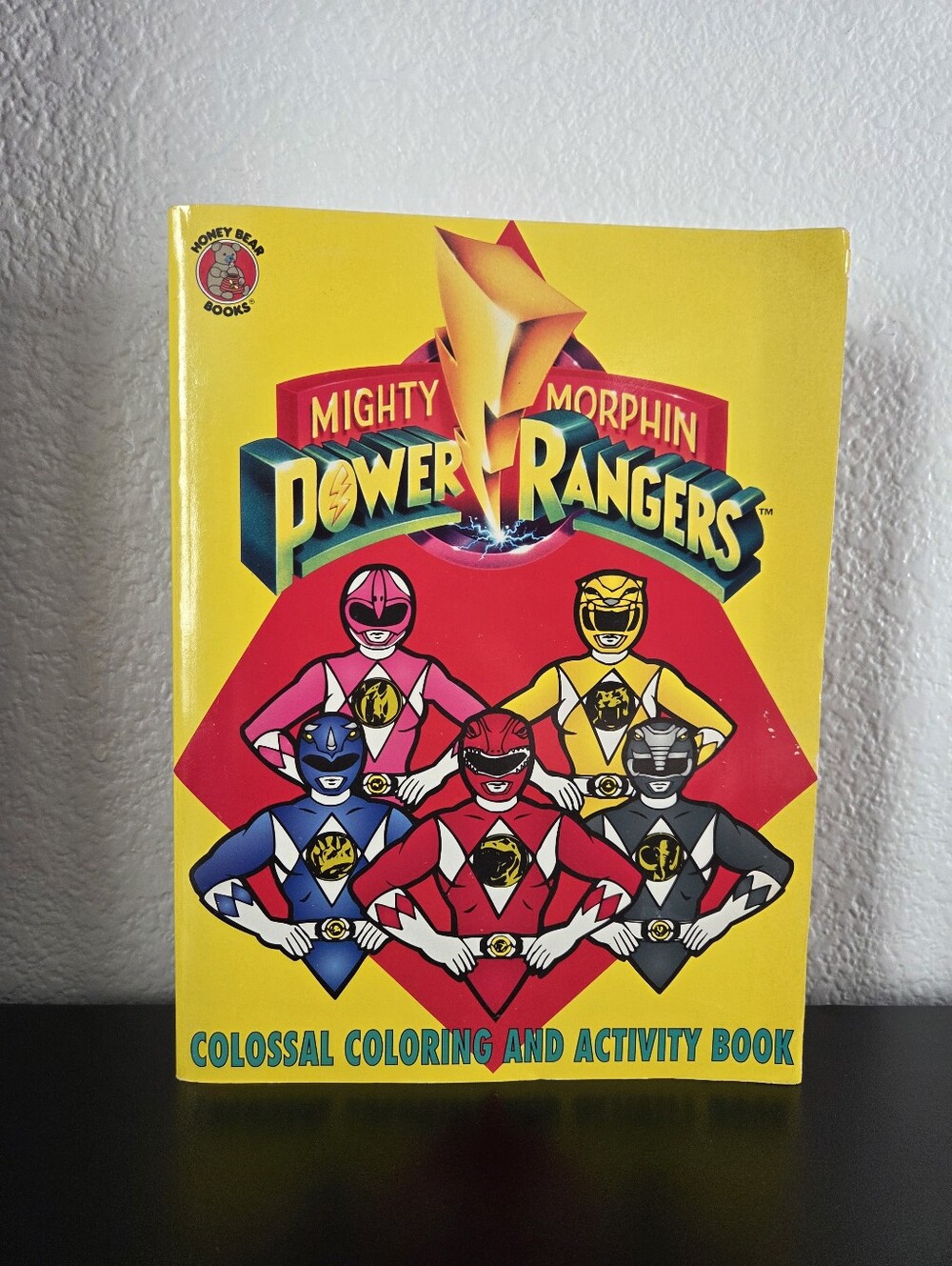 Vintage Power Rangers Coloring Book 1994 Jumbo Activity Nostalgia